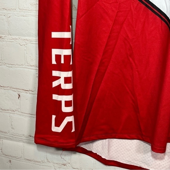 Under Armour Maryland Terrapins Volleyball Jersey Womens Small Red Shirt - Picture 5 of 9